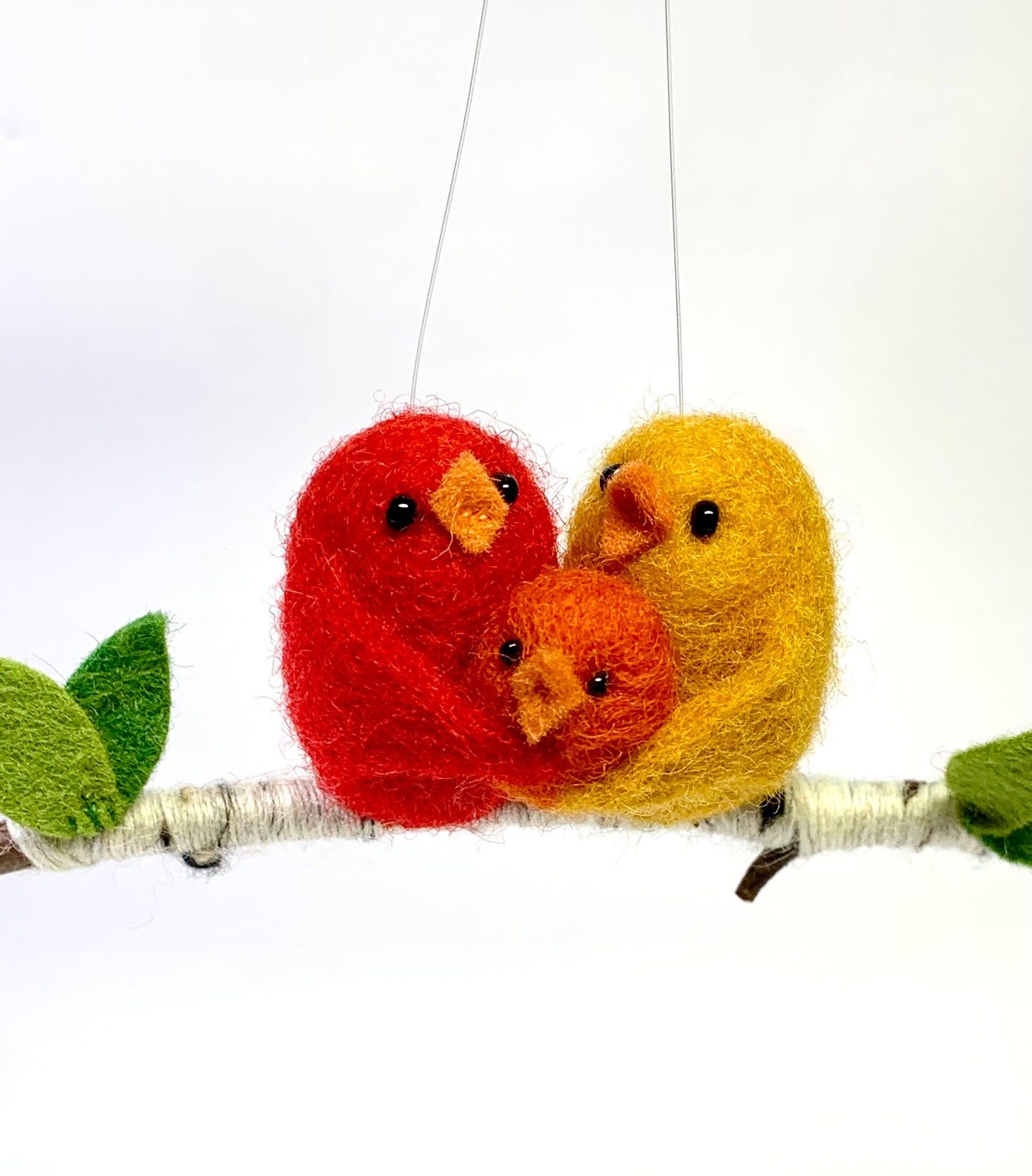Bird Family Ornament