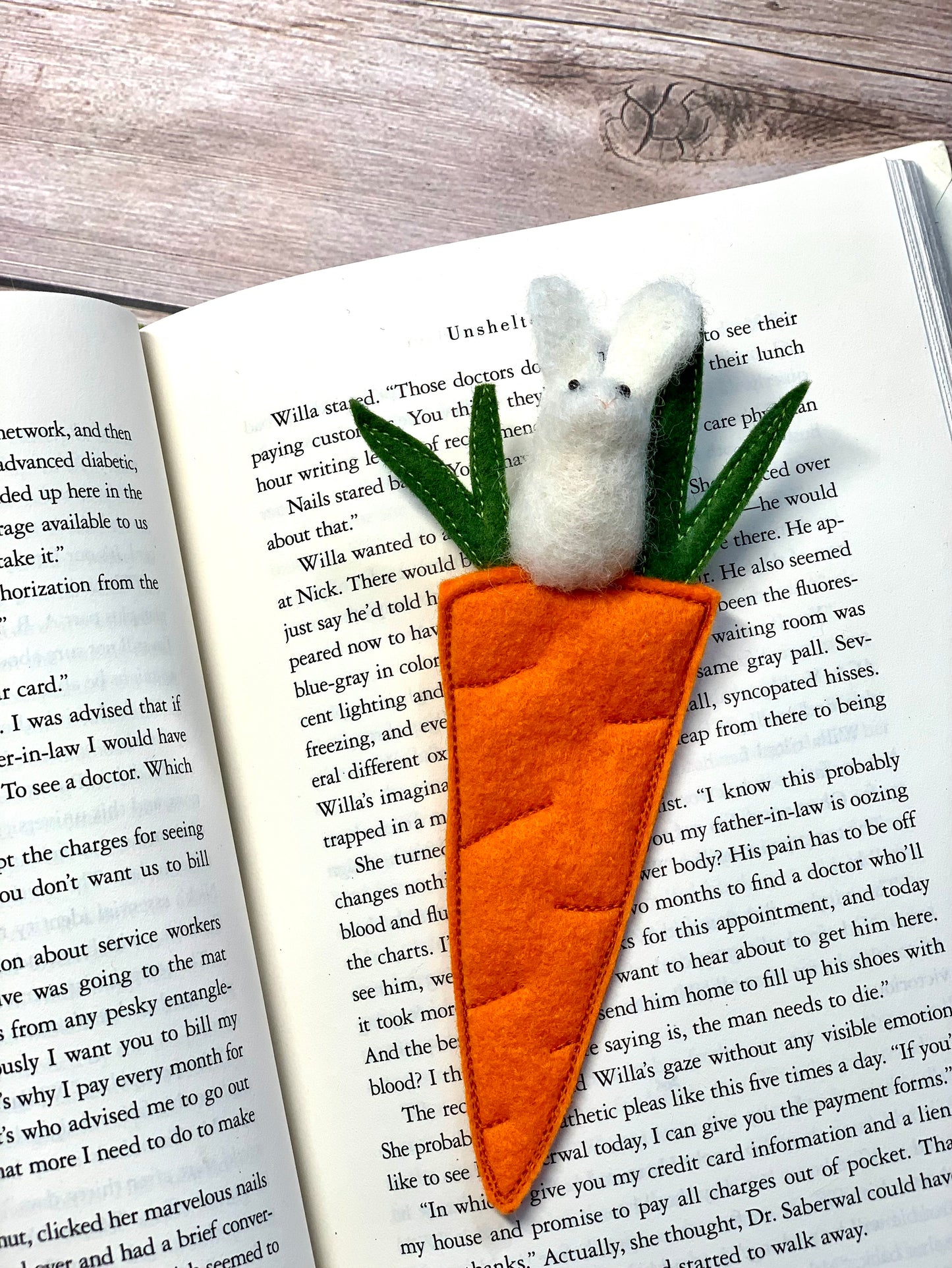 Bunny Bookmark