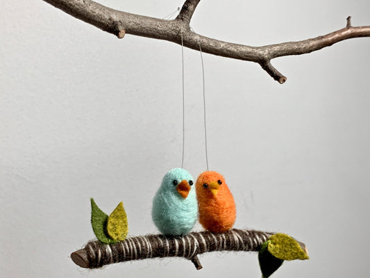 Birds on a Branch Ornament