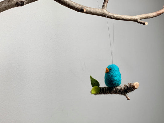 Bird on a Branch Ornament