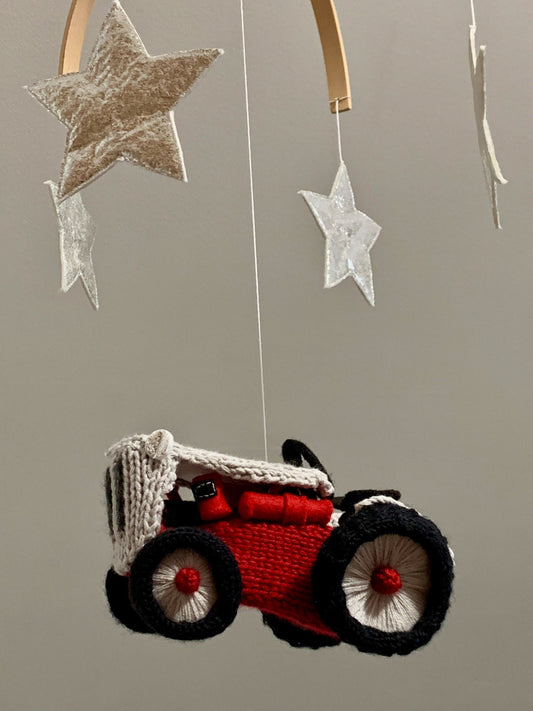 Tractor Baby Mobile, Ford 8N Tractor Nursery Mobile, Boy Baby Mobile, Farm Nursery Decor, Tractor Nursery, Construction Nursery Decor