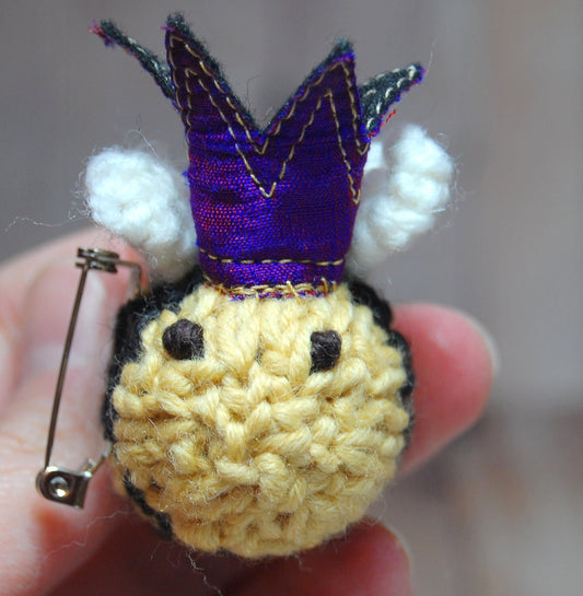 Queen Bee Brooch