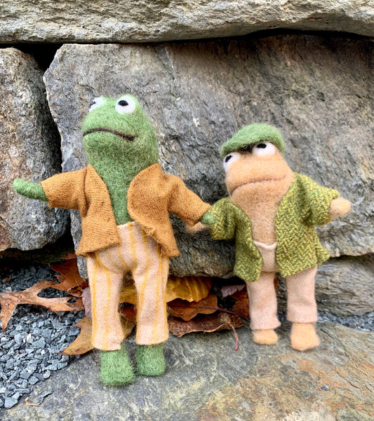Frog and Toad Sculptures