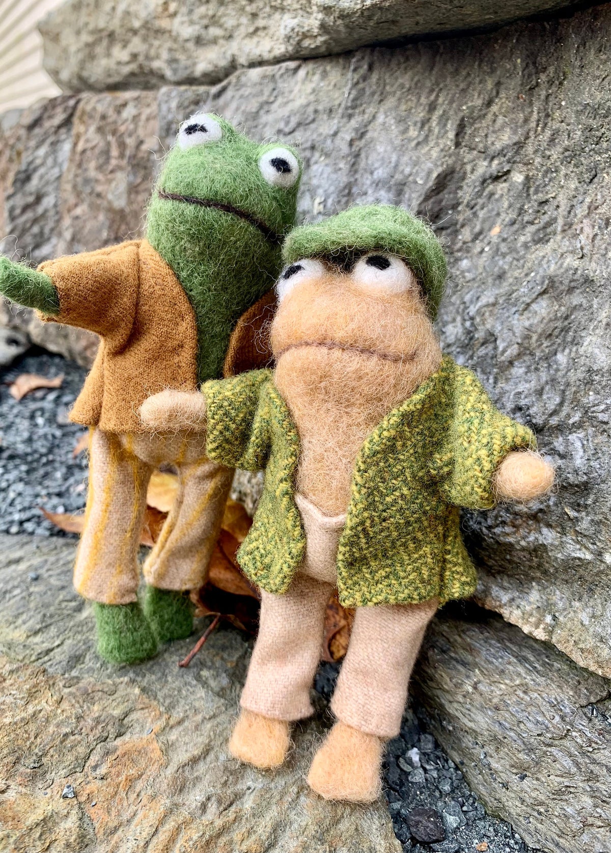 Frog and Toad Sculptures
