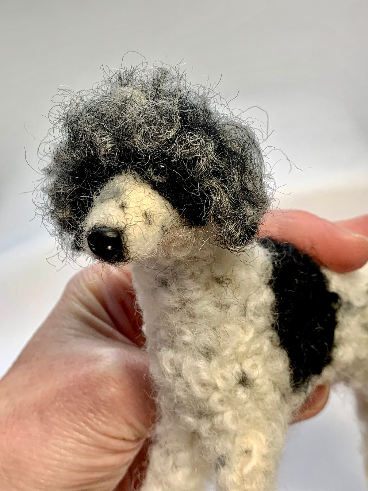 Dog Sculpture, Custom Needle Felted Pet Replica, Pet Portrait from Photo