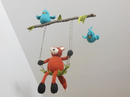Fox on a Swing Mobile