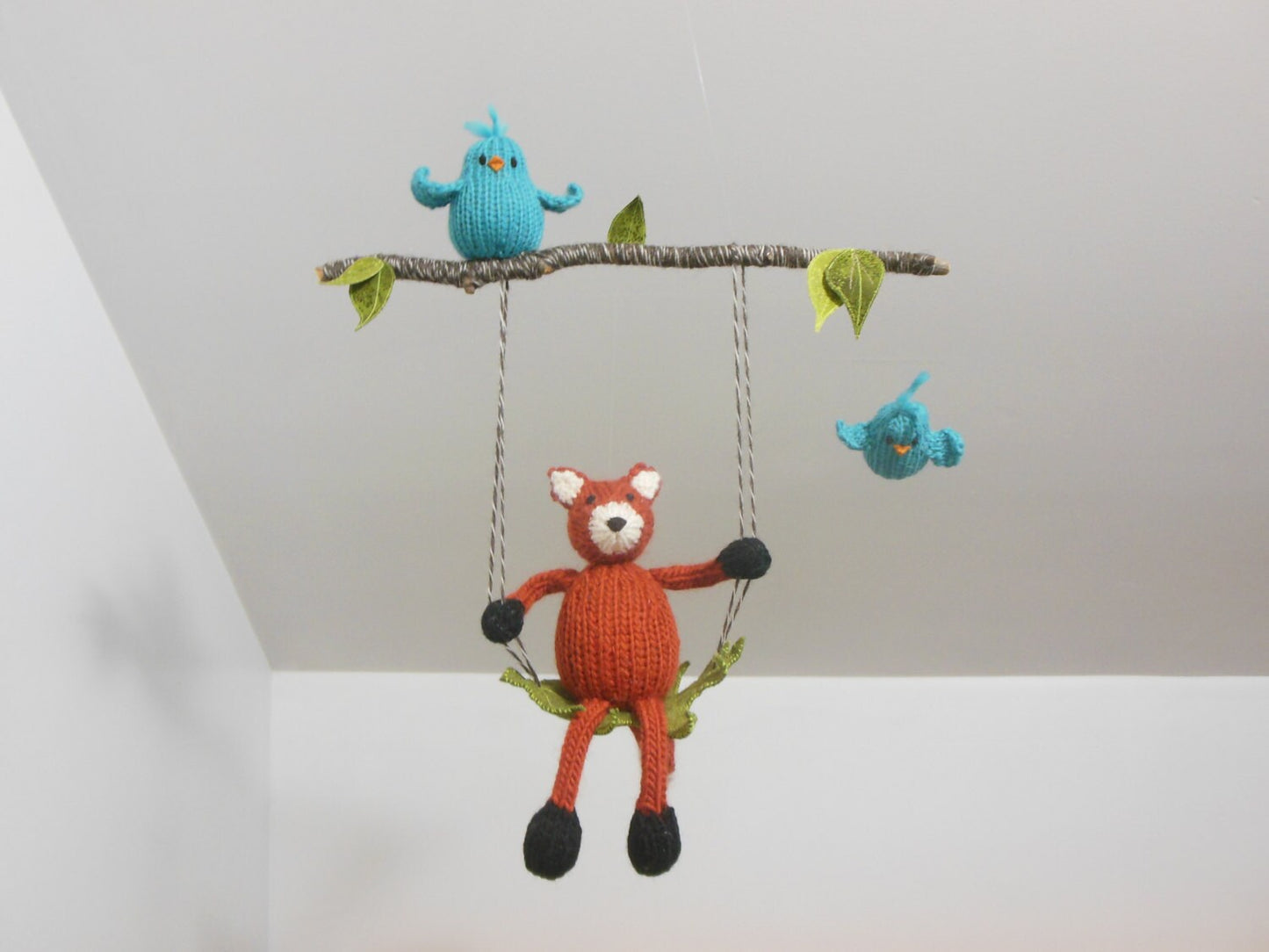 Fox on a Swing Mobile