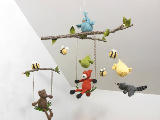 Deluxe Woodland Mobile