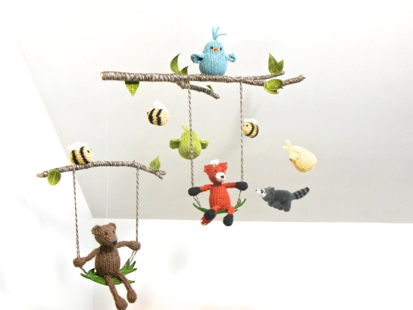 Deluxe Woodland Mobile