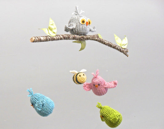 Owl and Bird Mobile