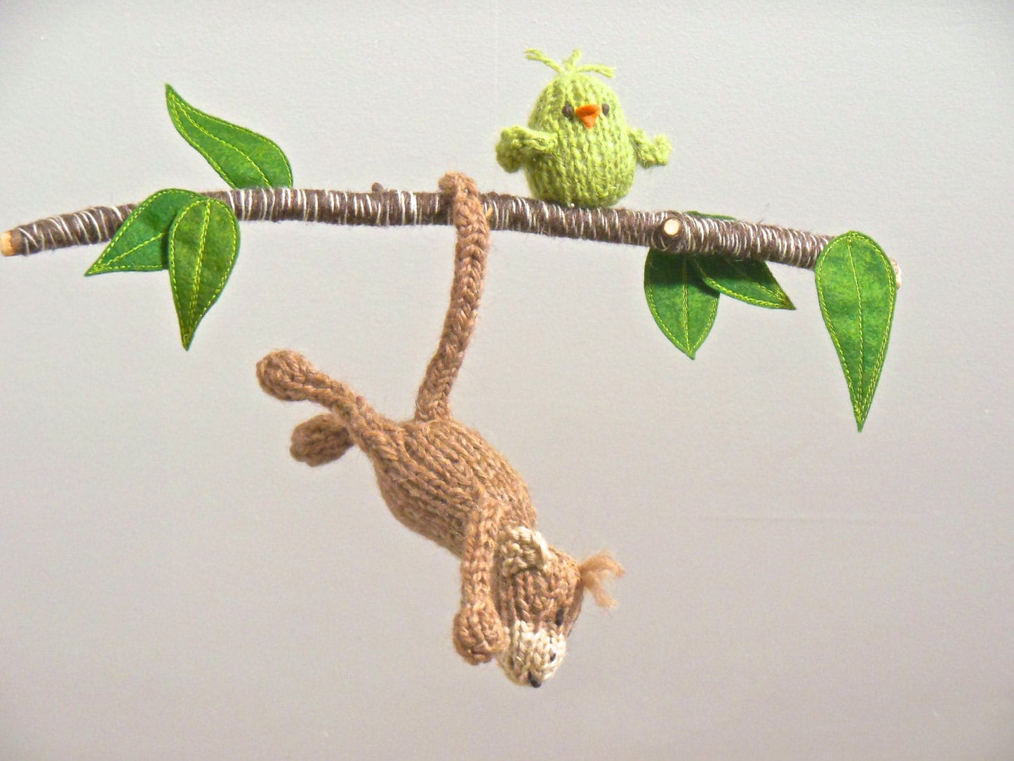 Monkey Baby Mobile, Jungle Baby Mobile, Monkey Nursery Decor, Jungle Animals, Monkey Hanging Crib Mobile, Baby Mobiles, Monkey Nursery Art