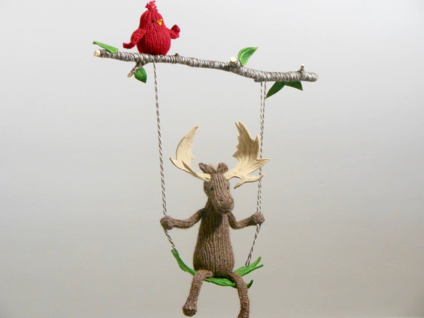 Moose and Bird Mobile