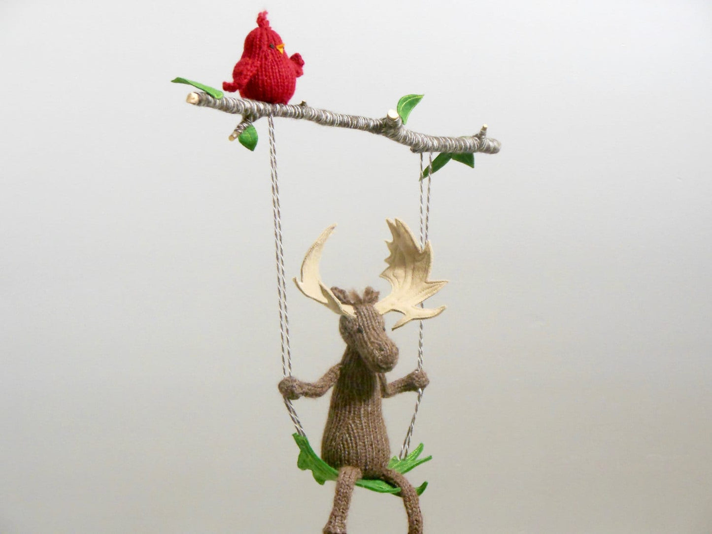 Moose and Bird Mobile