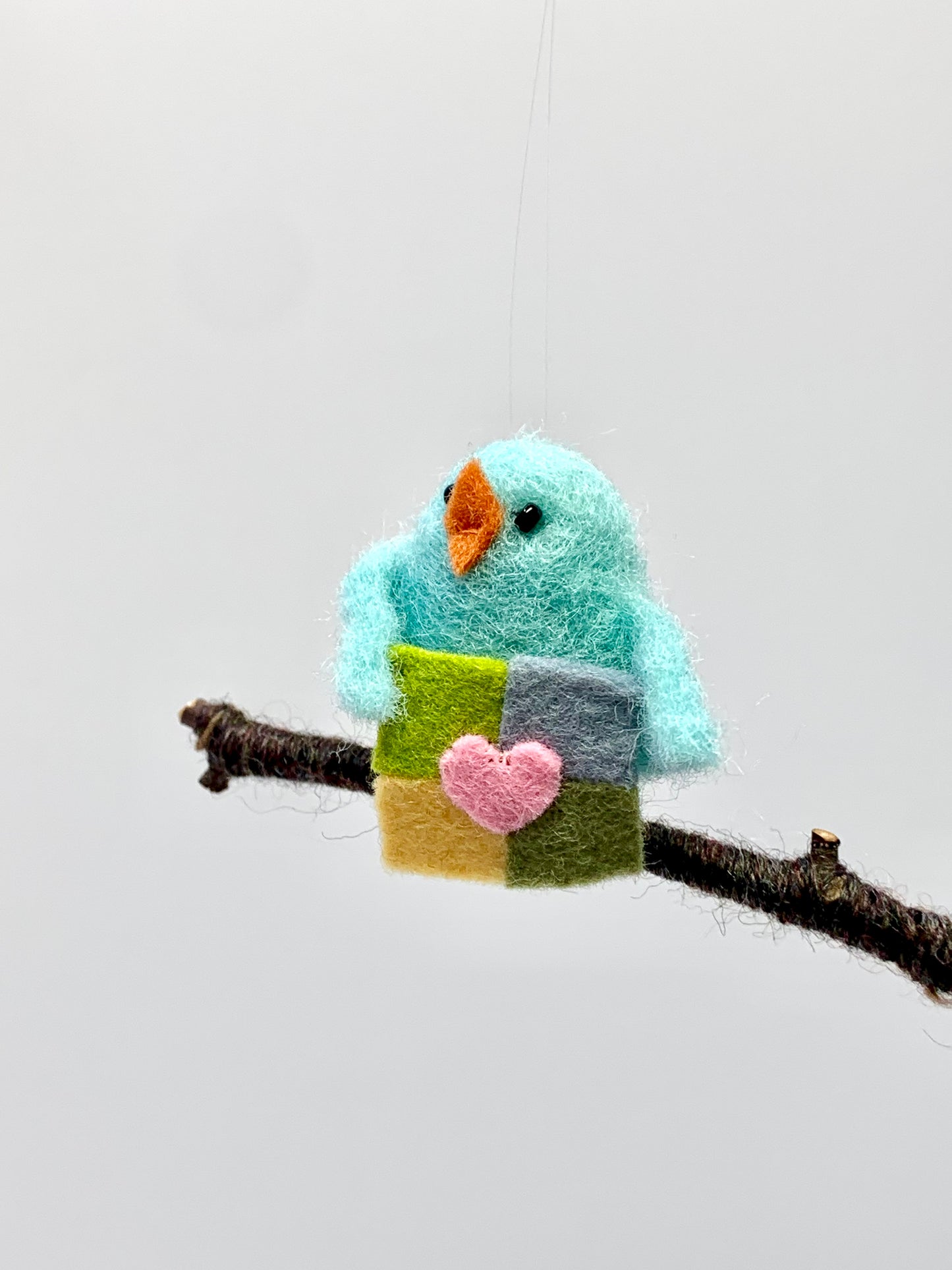 Quilting Bird Ornament