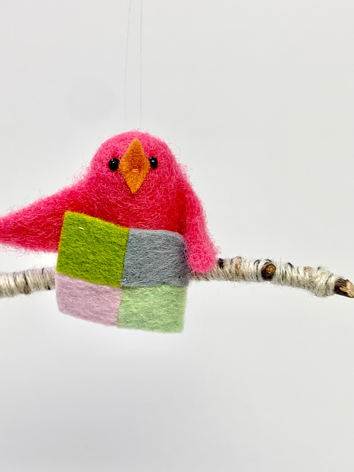 Quilting Bird Ornament
