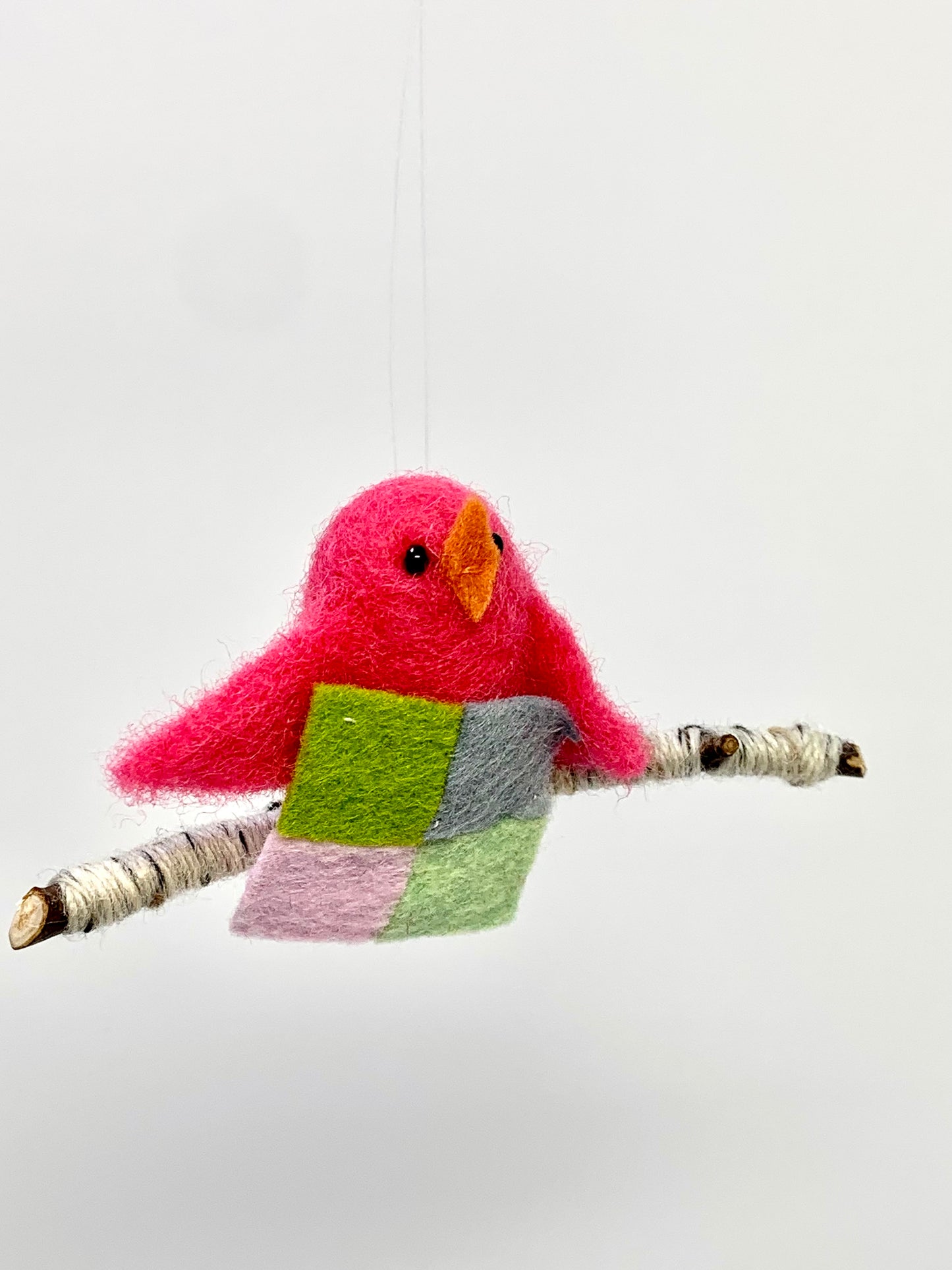 Quilting Bird Ornament