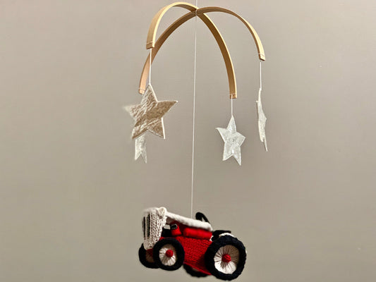 Tractor Baby Mobile, Ford 8N Tractor Nursery Mobile, Boy Baby Mobile, Farm Nursery Decor, Tractor Nursery, Construction Nursery Decor