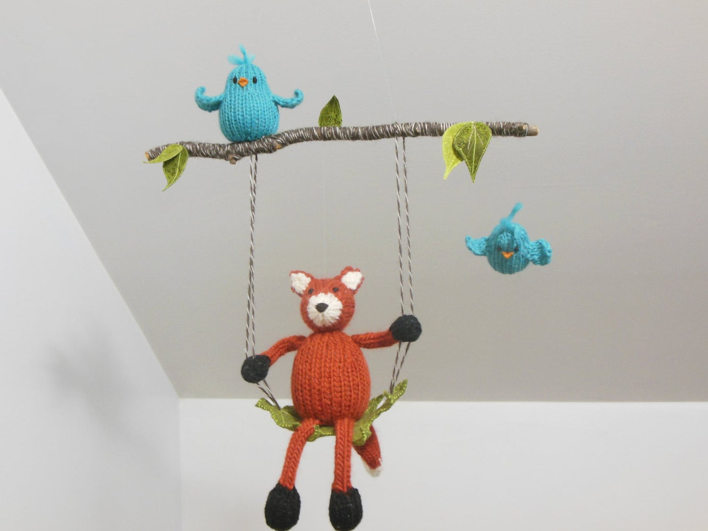 Fox on a Swing Mobile