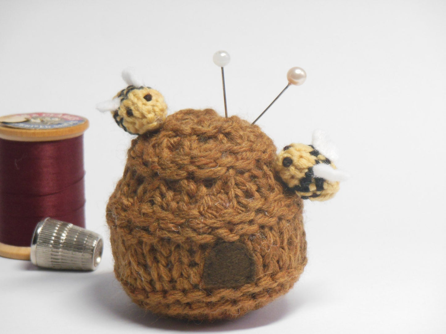 Miniature Knit Bee