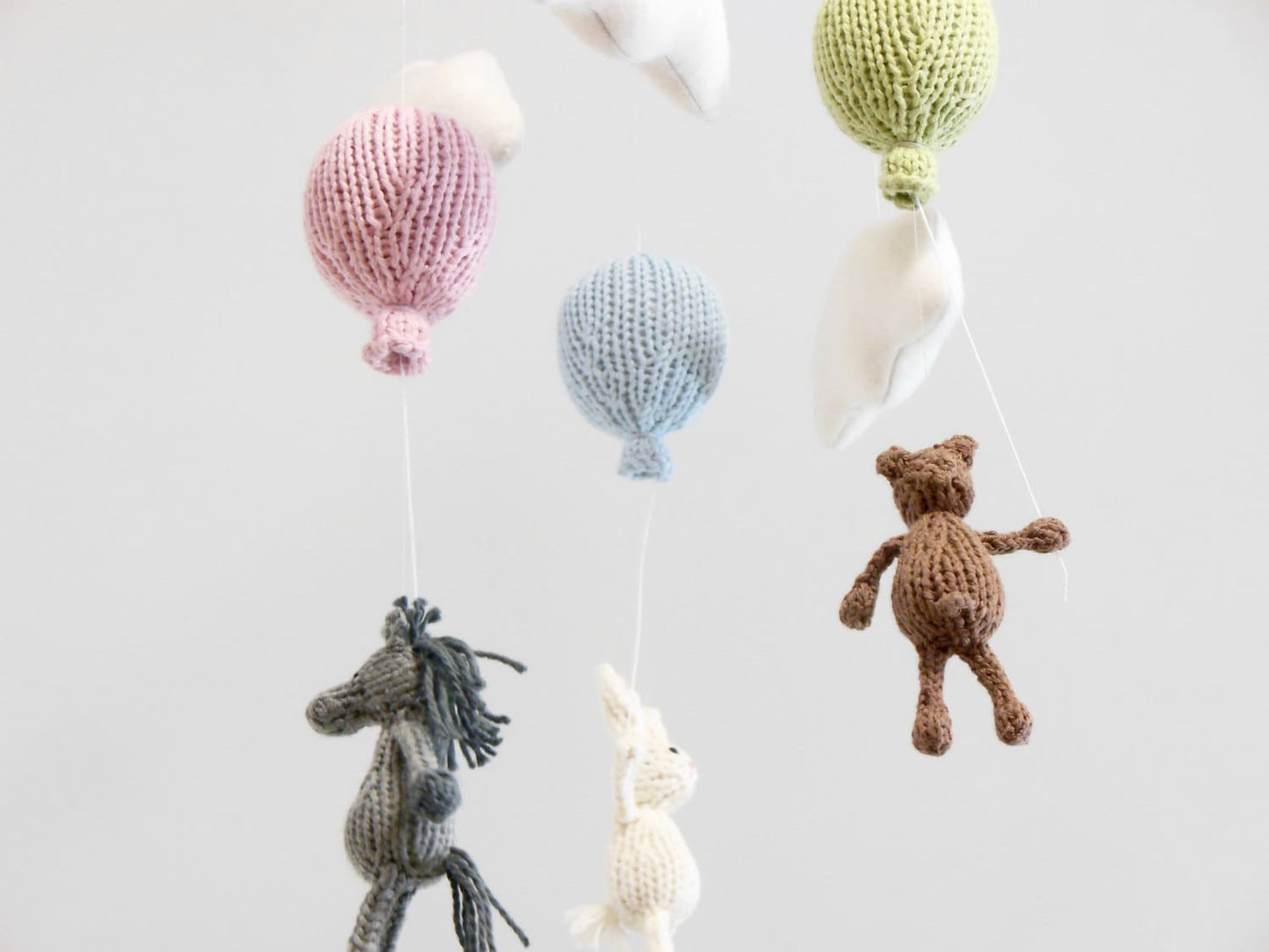 Animal Balloon Mobile