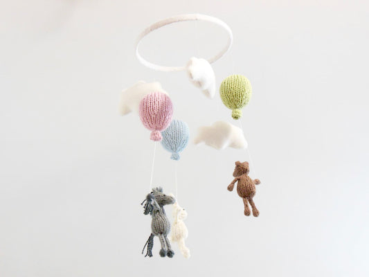 Animal Balloon Mobile